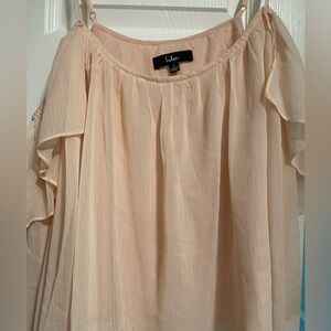 Lulu cold shoulder top